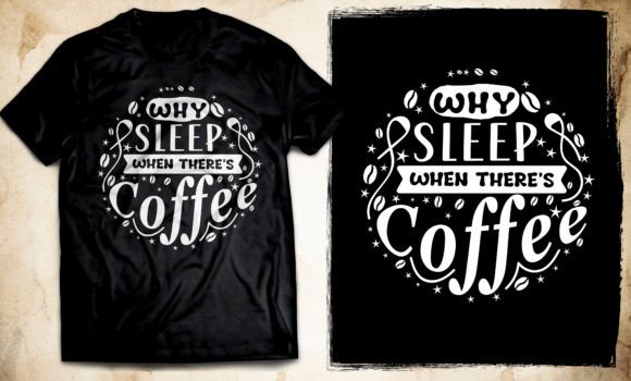 Coffee is Love T Shirt Design Vector for Marketing and Branding