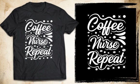 Coffee Typography T Shirt Design Vector for Graphics and T-Shirt Designs
