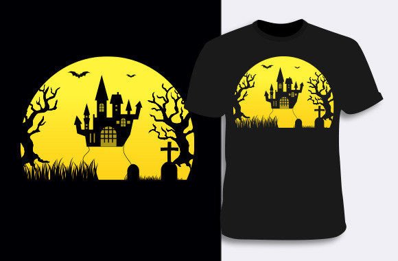 Halloween T-shirt Design 4 for Branding and Graphics