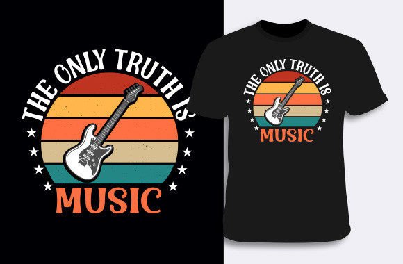 Music T-shirt 10 for T-Shirt Designs and Graphics