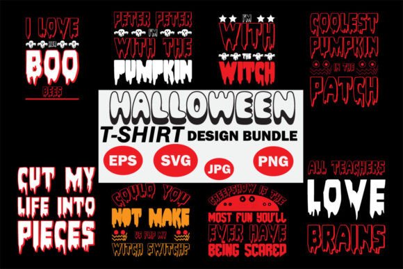 The Mega Halloween T-Shirt Bundle: A Graphic Design Asset for Bloggers and Publishers